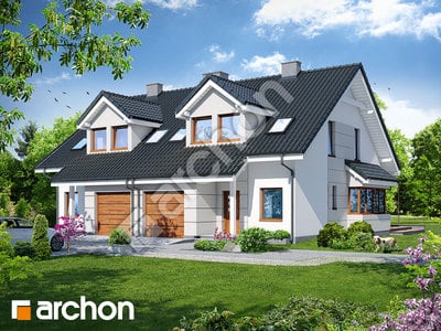 Проєкт будинку ARCHON+ Будинок в клематисах 7 вер. 3 