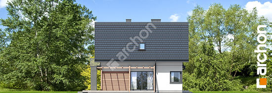 Бочний фасад Будинок в фаворитках 2 (Р2)