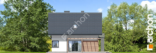 Бочний фасад Будинок в фаворитках 2 (Р2)