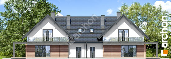 Дворовой фасад Дом в фаворитках 2 (Р2)