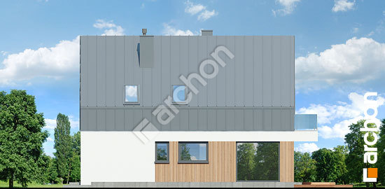 Боковой фасад Дом в стрелитциях