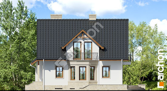 Боковой фасад Дом в тамарисках 2 (П) вер.2