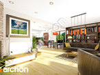 Проект дома ARCHON+ Дом в буддлеях (Р2) вер.2 дневная зона (визуализация 1 вид 2)