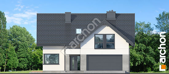 Передний фасад Дом в мирабилисах 2 (Г2)