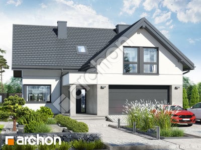 Проєкт будинку ARCHON+ Будинок в мірабілісах 2 (Г2) 