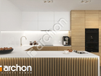 Проект будинку ARCHON+ Будинок під гінко 22 (ГР2) візуалізація кухні 1 від 1