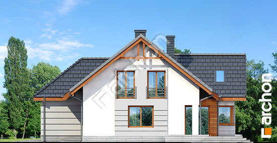 Бочний фасад Будинок в хмелю вер.2