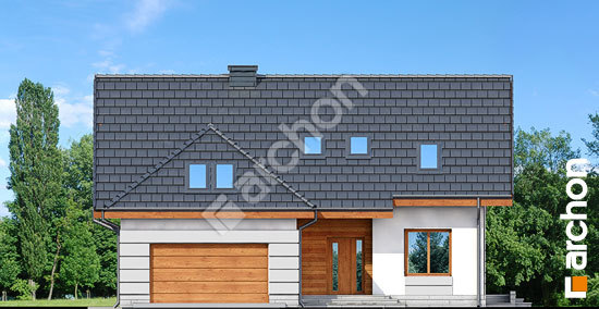 Передній фасад Будинок в хмелю вер.2