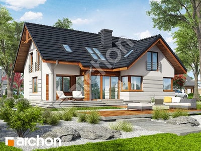 Проєкт будинку ARCHON+ Будинок в хмелю вер.2 