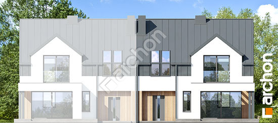 Дворовой фасад Дом в гунерах 2 (Б)