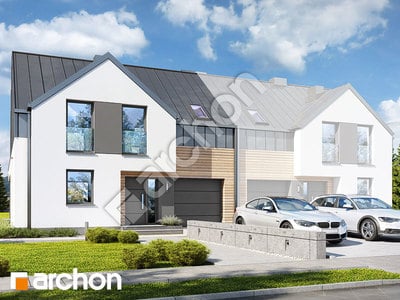 Проект дома ARCHON+ Дом в гунерах 2 (Б) 