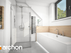 Проект будинку ARCHON+ Будинок в хлорофітумі 5 візуалізація ванни (візуалізація 3 від 3)