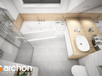 Проект будинку ARCHON+ Будинок в хлорофітумі 5 візуалізація ванни (візуалізація 3 від 4)