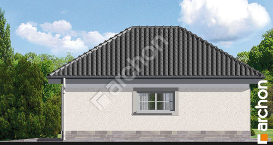 Боковой фасад Г1а - Двухместный гараж вер.2