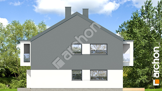 Бочний фасад Будинок в фіалках 12 (Р2Б) вер.2