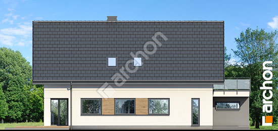 Бочний фасад Будинок в купині 2 (Г)