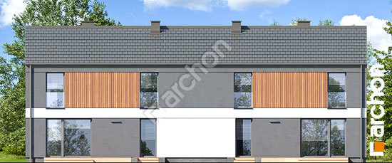 Дворовий фасад Будинок в мураях (ГР2)