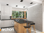 Проект дома ARCHON+ Дом в гранадиллах визуализация кухни 1 вид 1