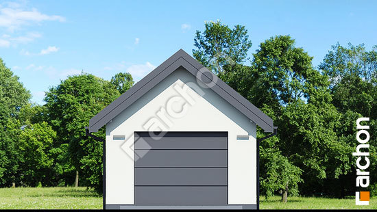 Передний фасад Хозяйственное строение Х36