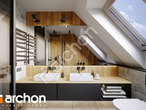 Проект будинку ARCHON+ Будинок в смородині 3 (Е) візуалізація ванни (візуалізація 3 від 1)