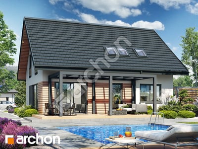 Проєкт будинку ARCHON+ Будинок в смородині 3 (Е) 