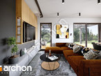 Проект будинку ARCHON+ Будинок в смородині 3 (Е) денна зона (візуалізація 1 від 1)