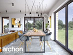 Проект будинку ARCHON+ Будинок в смородині 3 (Е) денна зона (візуалізація 1 від 6)