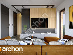 Проект будинку ARCHON+ Будинок в смородині 3 (Е) денна зона (візуалізація 1 від 8)
