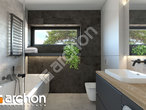 Проект дома ARCHON+ Дом в нарциссах (БА) визуализация ванной (визуализация 3 вид 2)