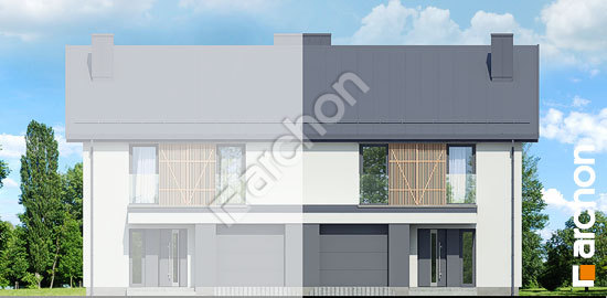 Передний фасад Дом в нарциссах (БА)