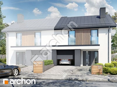 Проект дома ARCHON+ Дом в нарциссах (БА) 