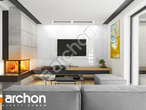 Проект будинку ARCHON+ Будинок в нарцисах (БА) денна зона (візуалізація 1 від 5)