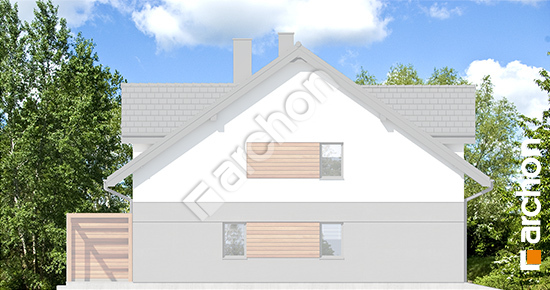 Бочний фасад Будинок в рівіях 5 (ГБ) вер.2