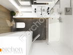 Проект будинку ARCHON+ Будинок в коручках візуалізація ванни (візуалізація 3 від 5)
