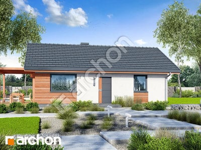 Проєкт будинку ARCHON+ Будинок в коручках 