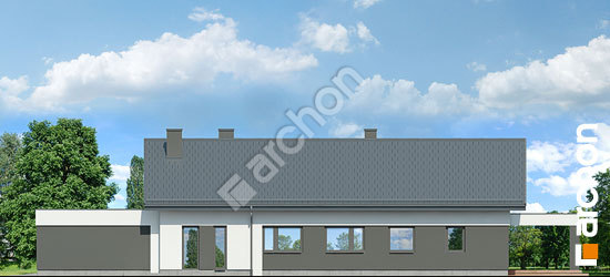 Боковой фасад Дом в андромедах 6 (Г2)