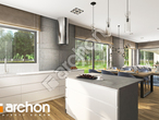 Проект будинку ARCHON+ Будинок в андромедах 6 (Г2) візуалізація кухні 1 від 2