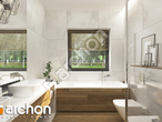 Проект дома ARCHON+ Дом в андромедах 6 (Г2) визуализация ванной (визуализация 3 вид 2)
