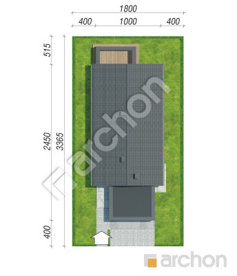 Проєкт будинку ARCHON+ Будинок в андромедах 6 (Г2) Ситуація