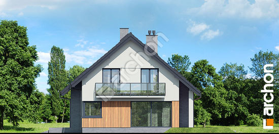 Бочний фасад Будинок в аурорах 5 (Г)