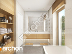Проект дома ARCHON+ Дом в аурорах 5 (Г) визуализация ванной (визуализация 3 вид 1)