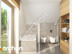 Проект дома ARCHON+ Дом в аурорах 5 (Г) визуализация ванной (визуализация 3 вид 3)