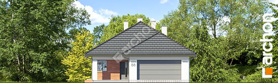 Передний фасад Дом в андромедах 2 (Г2)