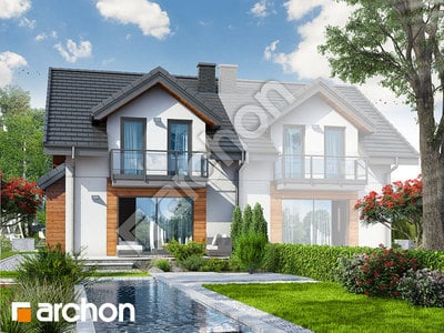 Проект дома ARCHON+ Дом в клематисах (Б) 