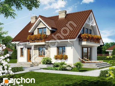 Проєкт будинку ARCHON+ Будинок в солодках 2 вер.2 