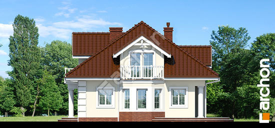 Бочний фасад Будинок в ехінацеях 2 вер.2