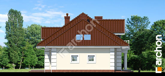 Боковой фасад Дом в эхинацеях 2 вер.2