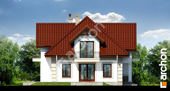 Боковой фасад Дом а альпиниях вер.2