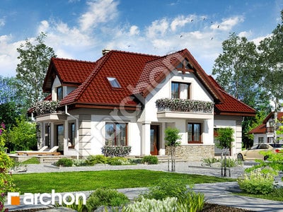 Проєкт будинку ARCHON+ Будинок в альпінах вер.2 