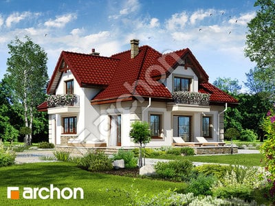 Проект будинку ARCHON+ Будинок в альпінах вер.2 Вид 2